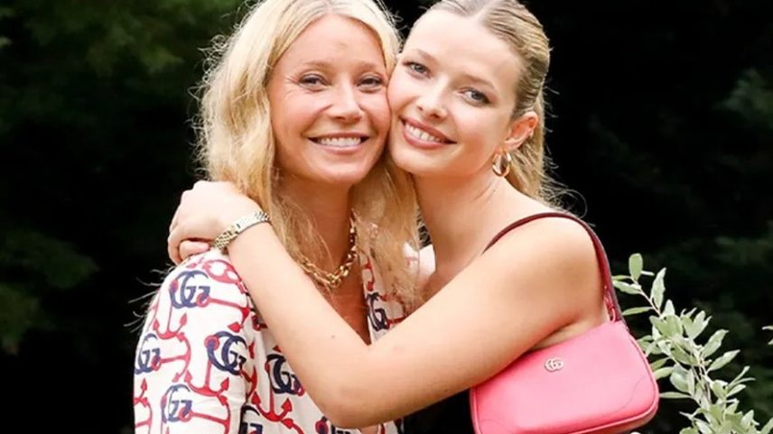 Gwyneth Paltrow e a filha Apple