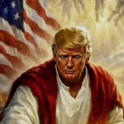 Trump comentou imagem de 'Jesus de IA': 'Achei que era eu como médico'