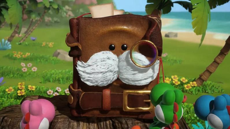 Vídeo com visão geral da jogabilidade de Yoshi and the Mysterious Book