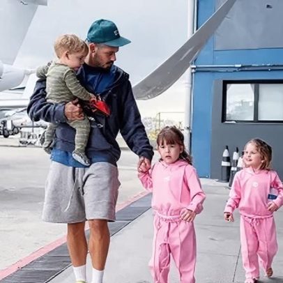Zé Felipe reencontra os filhos após polêmica sobre viagens de Virginia