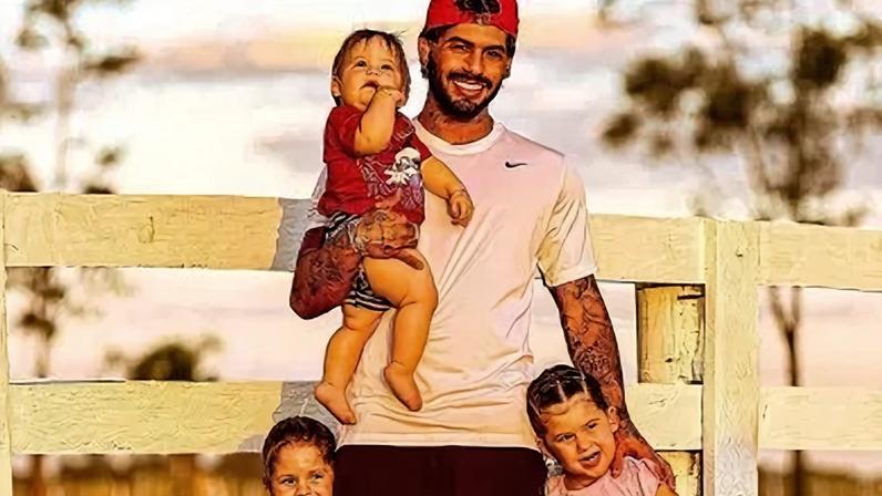 Zé Felipe é pai de três filhos com a ex, Virginia Fonseca