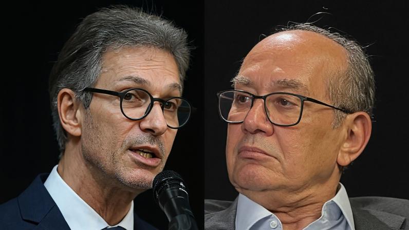 Gilmar Mendes enviou ao também ministro Alexandre de Moraes uma notícia-crime contra Zema para que seja investigado no inquérito das fake news