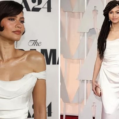 Tradição nos looks de Zendaya em passarelas de O Drama