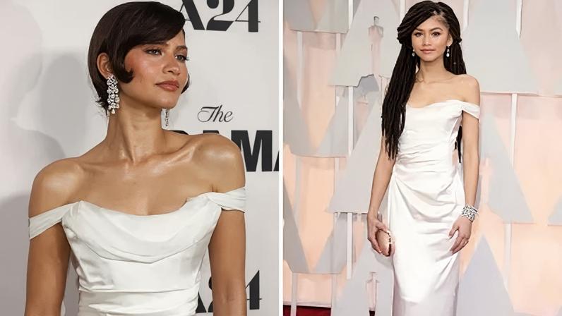 Zendaya resgata look usado no Oscar 2015