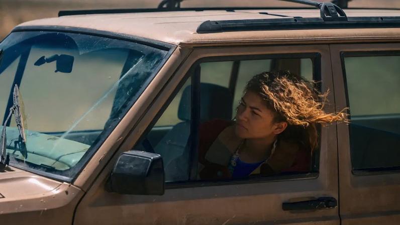 Zendaya em 'Euphoria' (HBO/Divulgação)