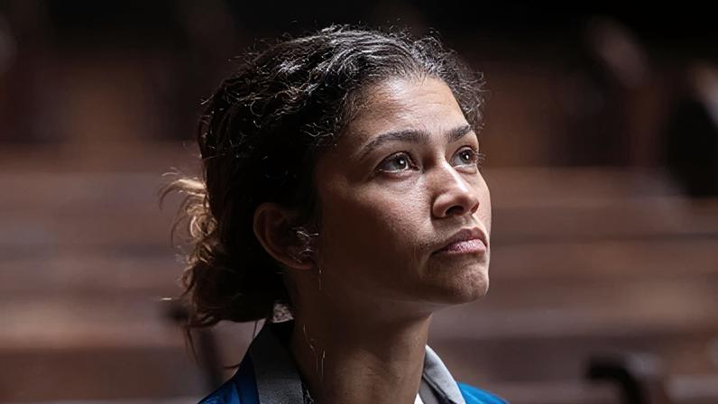 Zendaya como Rue na terceira temporada em "Euphoria"