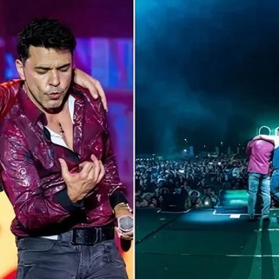 Zezé Di Camargo e Luciano atraem 15 mil fãs em show no Paraguai