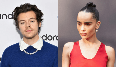 Harry Styles e Zoë Kravitz são flagrados em clima de romance