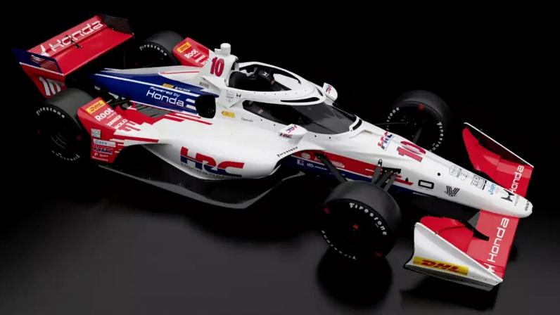 Carro de Alex Palou para o Chevrolet Grand Prix