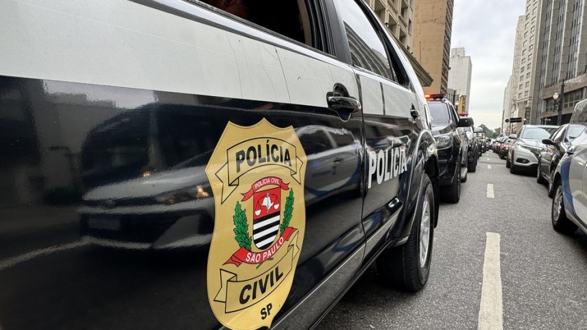 Viatura da Polícia Civil de São Paulo — Foto: Reprodução/SSP-SP