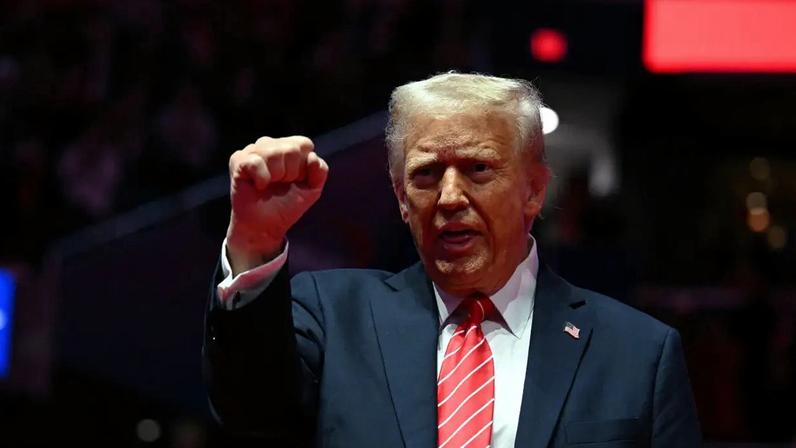 O presidente dos Estados Unidos, Donald Trump