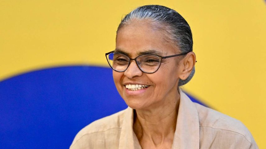 A ministra do Meio Ambiente, Marina Silva explicou mudanças no PL (EVARISTO SA/AFP)