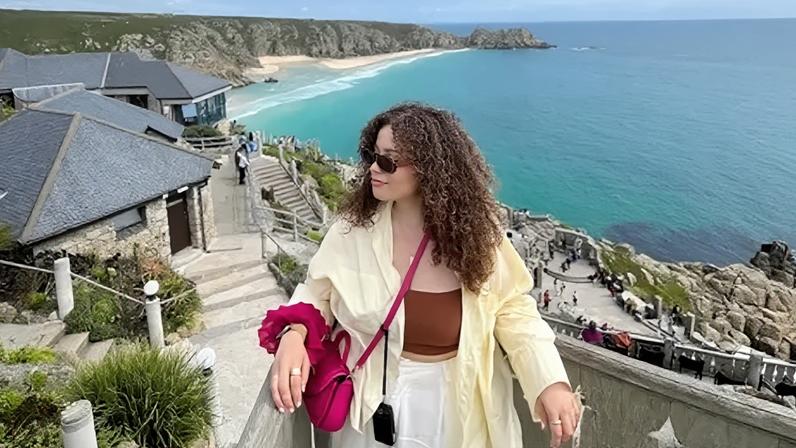 Eboni Dixon at the Minack Theatre in Cornwall