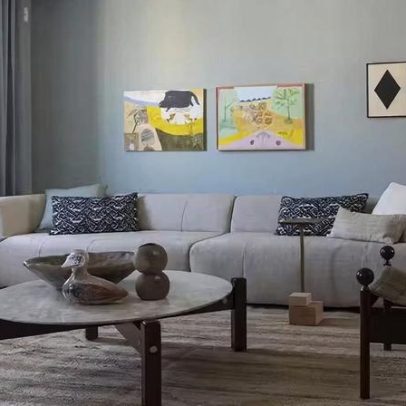 Ambientes de decoração que promovem descanso visual e paz mental