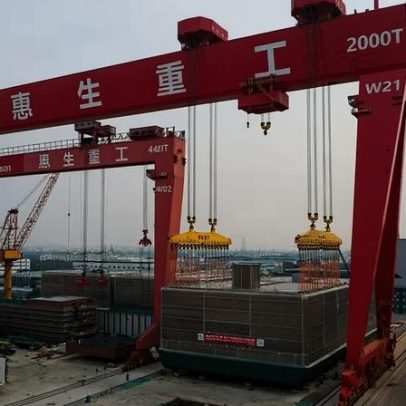 Exportações da China aceleram 14,1% em abril e superam previsões