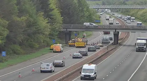 The bridge suffered "significant damage" after it was hit by the HGV