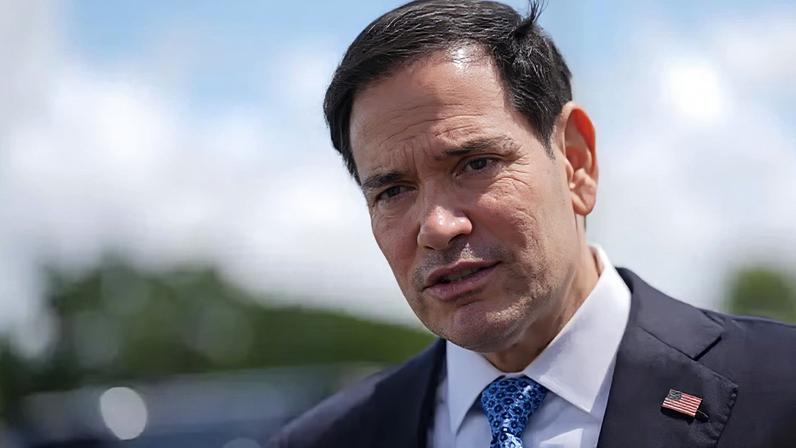 O secretário de Estado dos EUA, Marco Rubio — Foto: Reuters