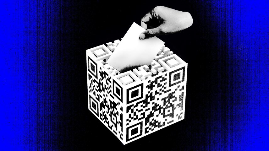 Teorias sobre códigos QR causam confusão antes das eleições na Geórgia
