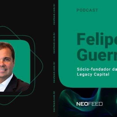 Felipe Guerra, sócio-fundador da Legacy Capital, participa do Café com Investidor