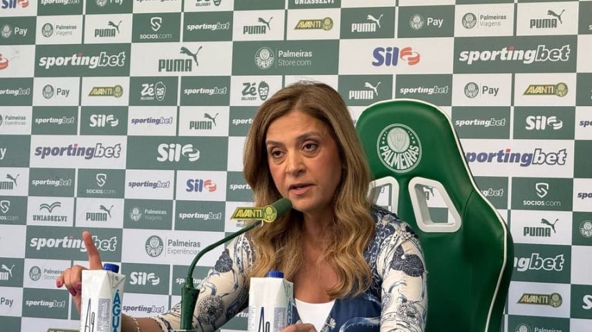 Leila Pereira, presidente do Palmeiras (Foto: Vitor Palhares/Lance!)