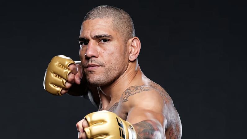 Alex Pereira of Brazil poses for a portrait after winning the light heavyweight championship during the UFC 303 event at T-Mobile Arena on June 29, 2024 in Las Vegas, Nevada. (Photo by Todd Lussier/Zuffa LLC)