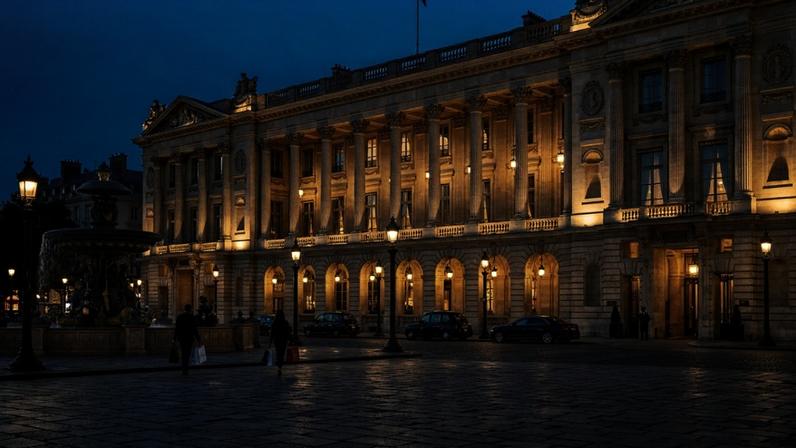 Palácio histórico de 1758 na Praça da Concórdia tem 124 quartos