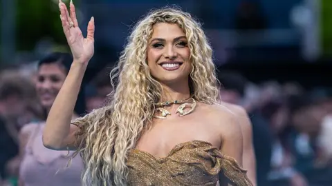 Antigoni hopes her dance-pop anthem Jalla will get her to Saturday's Eurovision final