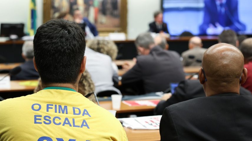 Brasília – DF- 26/05/2026 – Reunião da Comissão Especial da Câmara sobre o Fim da Escala 6x1 para ouvir representantes de entidades sindicais e movimentos sociais sobre a proposta de redução da jornada de trabalho. Foto Lula Marques/Agência Brasil