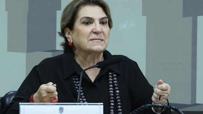 Brasília-DF – 14/04/2026 – A Comissão Permanente Mista de Combate à Violência contra a Mulher realiza, Seminário Nacional pelo Fortalecimento da Rede de Enfrentamento à Violência contra Meninas e Mulheres. Participou a ministra das Mulheres, Márcia Lopes. Lula Marques/ Agência Brasil.