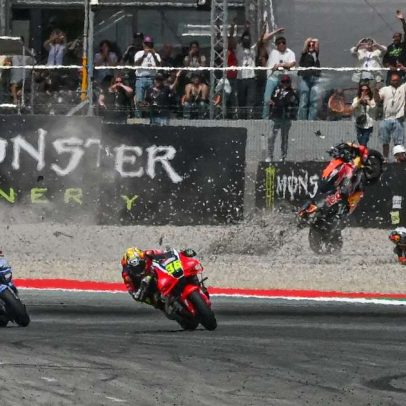 MotoGP discute mudanças após graves acidentes no GP da Catalunha