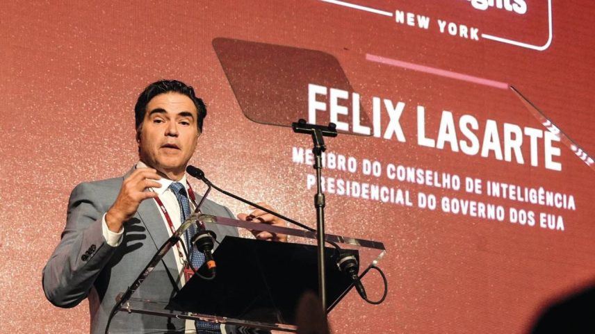 GANHA-GANHA - Lasarte: segundo o conselheiro de Donald Trump, parceria entre Brasil e Estados Unidos é benéfica para os dois países (Erika Fujyama/.)
