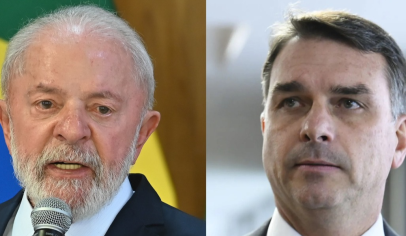 Rejeição de 44% a Lula e 41% a Flávio, aponta Real Time Big Data