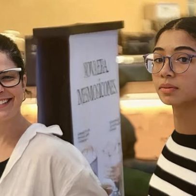 Filha de Samara Felippo impressiona pela altura ao acompanhar a mãe