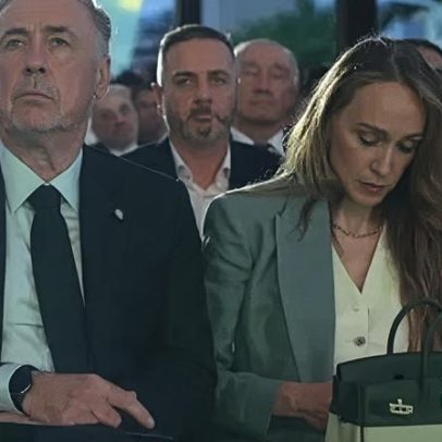 Esposa de Carlo Ancelotti usa bolsa de R$ 180 mil em convocação
