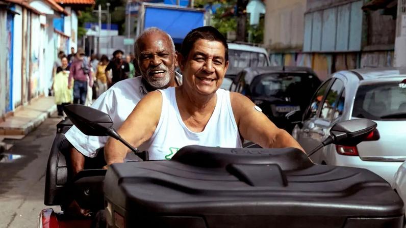 Zeca Pagodinho e Antonio Pitanga