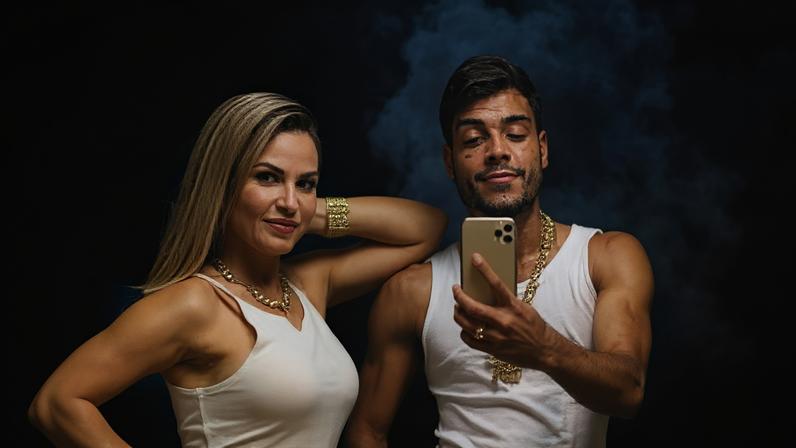 Deolane compartilhou foto com MC Kevin, que morreu em maio de 2021