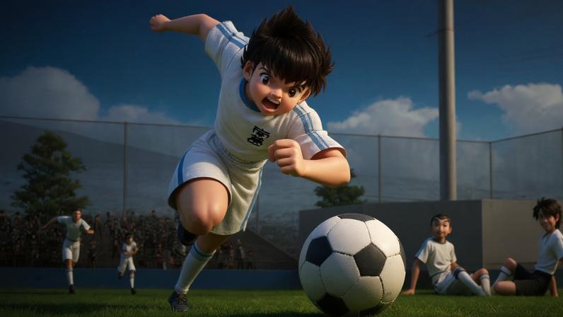 Captain Tsubasa (2018) é a mais recente adaptação do mangá homônimo que ajudou a popularizar o futebol no Japão