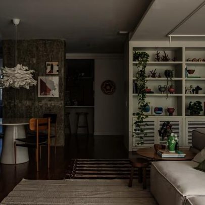 Arquiteta transforma apartamento de infância no RJ em novo lar