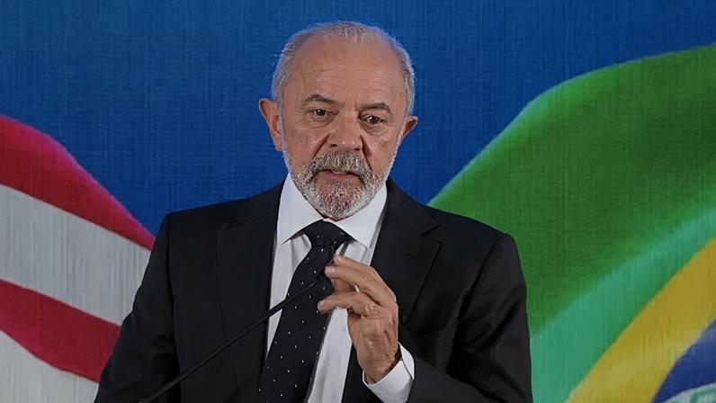 O presidente da República, Luiz Inácio Lula da Silva (PT)