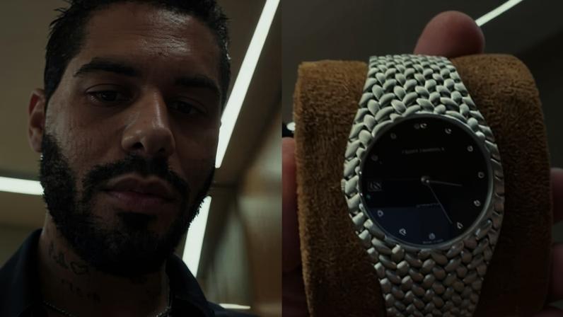 Zé Felipe mostra relógio colecionável com detalhes de diamante