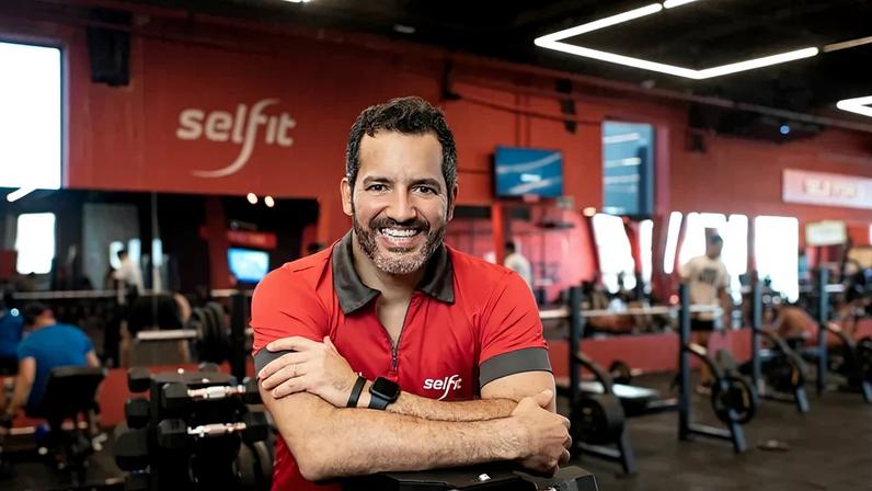 Fernando Menezes, CEO da Selfit: "As pessoas falam que sou maluco, como é que você abre uma academia aqui e já vai abrir outra do outro lado da rua. Eu tenho demanda comprovada de que naquela região eu preciso de mais de uma" (Selfit/Divulgação)