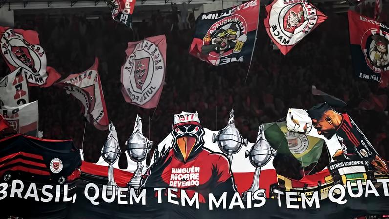 Torcida do Flamengo lotou o Maracanã e quebrou o próprio recorde de público do Brasileiro 2026 — Foto: André Durão