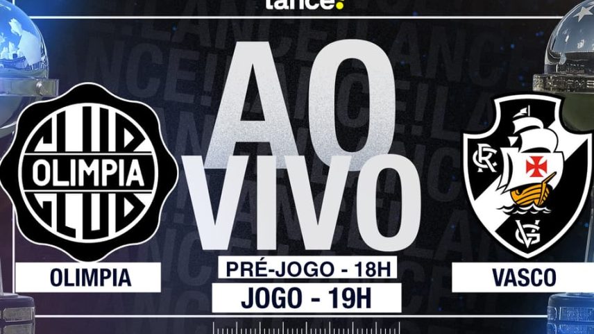 Web rádio entre Olimpia e Vasco (Foto: Arte/Lance!)