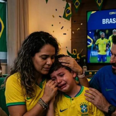 Psicologia explica frustração de crianças com jogos perdidos pela seleção