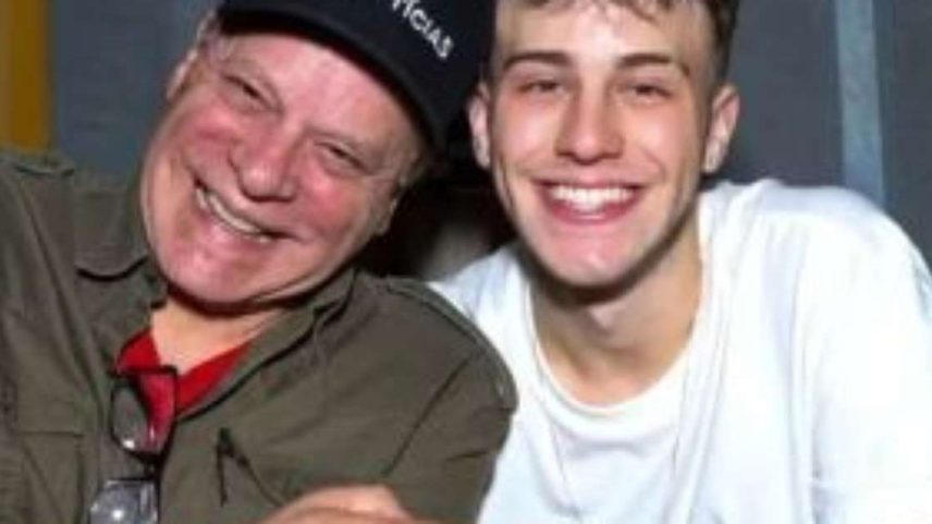 Chico Pinheiro e o filho Marcelo.