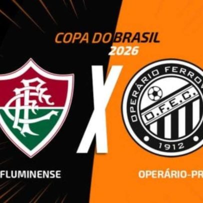 Fluminense x Operário-PR: onde assistir, escalações e arbitragem