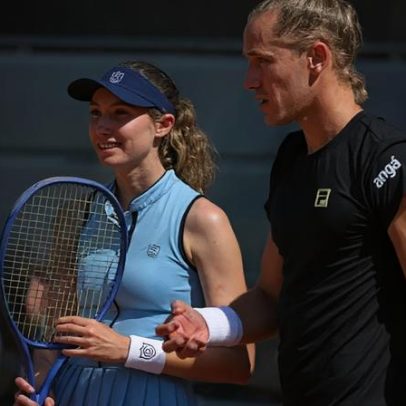 Rafael Matos vai às quartas de duplas mistas em Roland Garros
