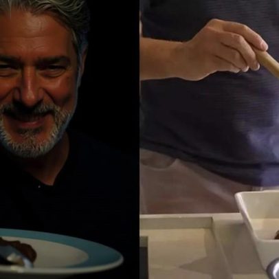 William Bonner ensina brigadeiro o melhor do mundo e revela a receita