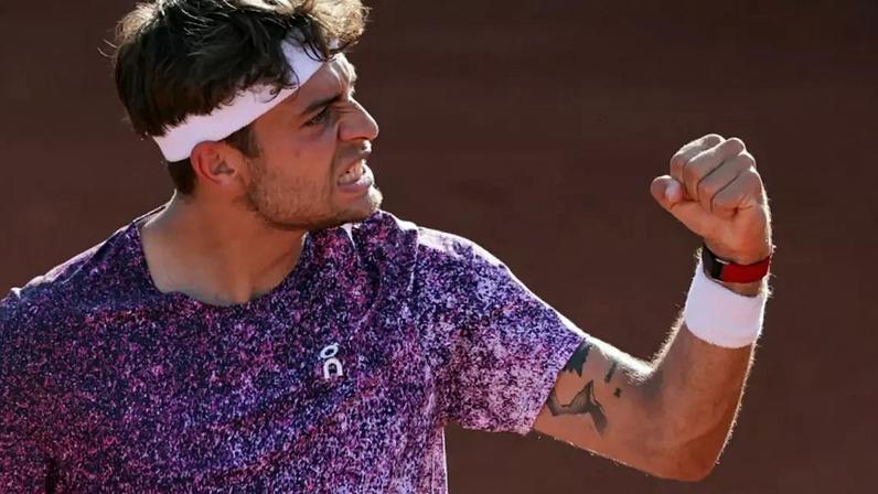 Atleta derrotou Andrea Pellegrino na primeira rodada do Grand Slam