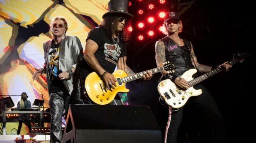 Guns N’ Roses fez 9 apresentações no Brasil no mês de abril deste ano